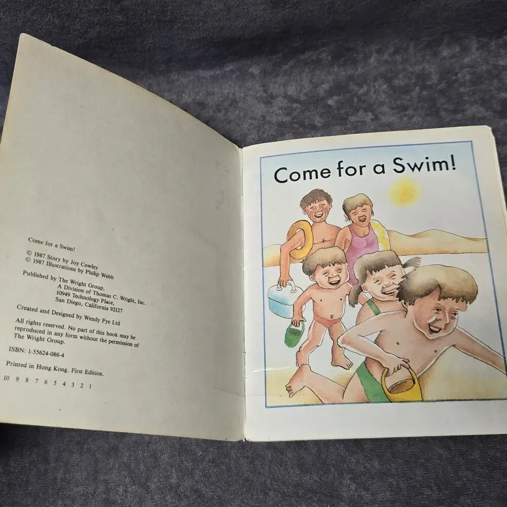 Vintage Sunshine Books The Wright Group Story By Joy Cowley 1980's Paperback